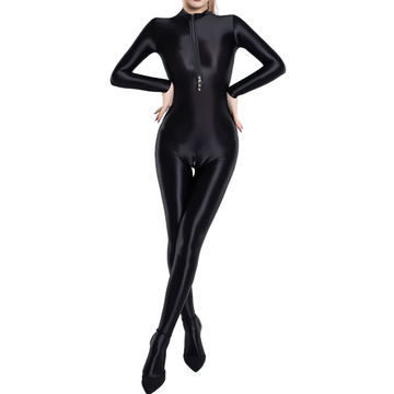 Sexy Women's Overalls With Open Crotch / One-Piece Women's Tight-Fitting Clothing For Sex And Games - EVE's SECRETS